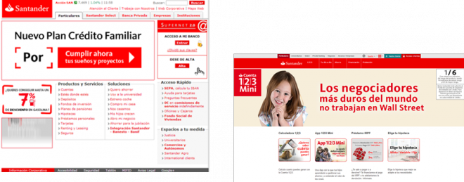 Ejemplo mala usabilidad web